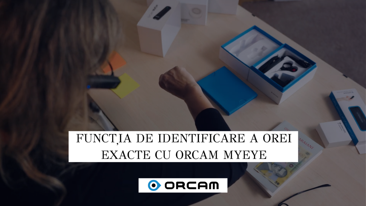 Video cover: Funcția de identificare a orei exacte cu OrCam MyEye