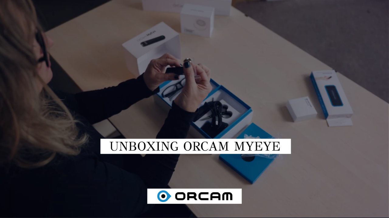 Video cover: Unboxing Orcam MyEye
